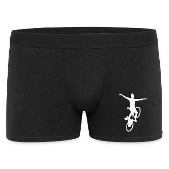 Artistic cycling, artistic cycling, indoor cycling - Men's Boxer Shorts - black - Front