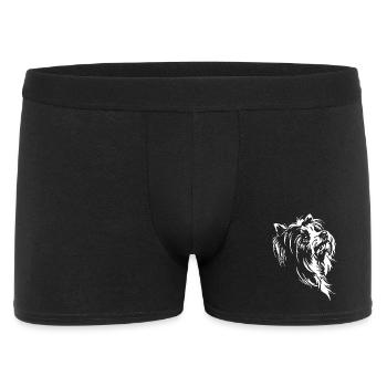 Biewer Terrier Silhouette de chien Wilsigns - Boxer Homme - noir - Devant