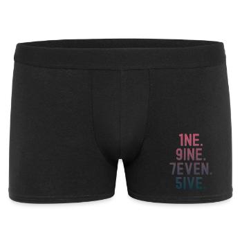 Vintage 1975 - Men's Boxer Shorts - black - Front