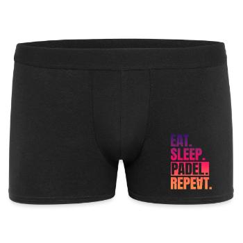 Eat Sleep Padel Repeat - Men's Boxer Shorts - black - Front