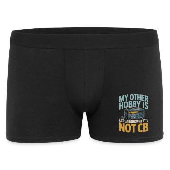 Not CB, but amateur radio | Funk Humor - Men's Boxer Shorts - black - Front