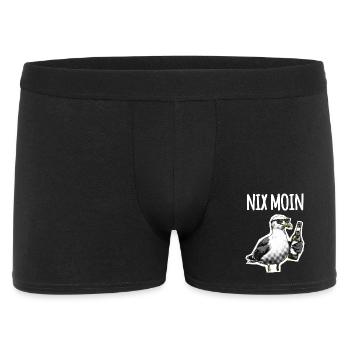 Drôle de dicton : bière mouette du nord de l’Allemagne - Boxer Homme - noir - Devant