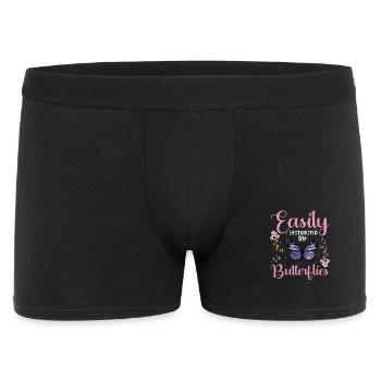 Facilement des papillons - Boxer Homme - noir - Devant
