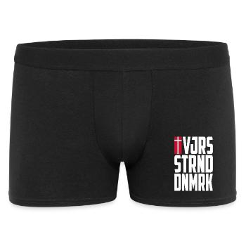 Vejers Strand, Danemark - Boxer Homme - noir - Devant