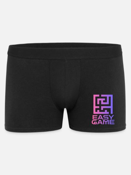 Maze Neon Easy Game Logo - Boxer Homme - noir