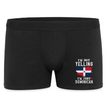 Drapeau de la République dominicaine Dom Rep Pride - Boxer Homme - noir - Devant