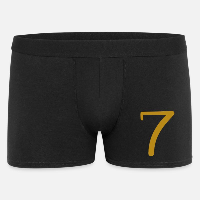 7 - Men's Boxer Shorts - black