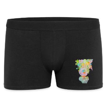 Vase a fleures - Boxer Homme - noir - Devant