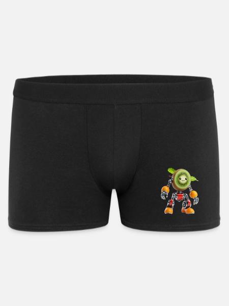 Kiwi Robot Figurine - Boxer Homme - noir