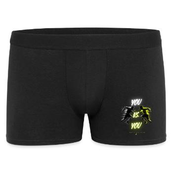 DuGegenDich Duell - Men's Boxer Shorts - black - Front
