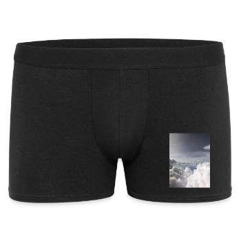 Paysage de rêve dans le ciel nuageux - Boxer Homme - noir - Devant