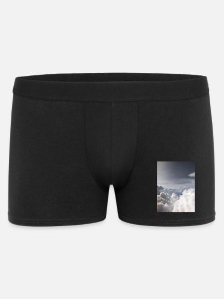 Cloudy Sky Dream Landscape - Men's Boxer Shorts - black