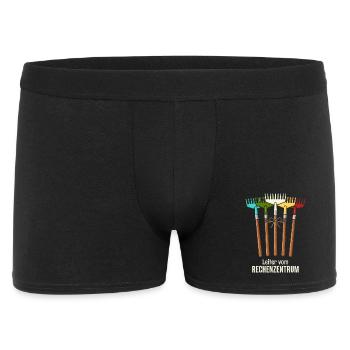 Rechenzentrum Gartenarbeit Landschftsgärtner - Männer Boxer Shorts - Schwarz - Vorne