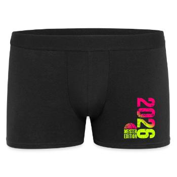 Basketball Master Edition 2026 in lime pink - Men's Boxer Shorts - black - Front