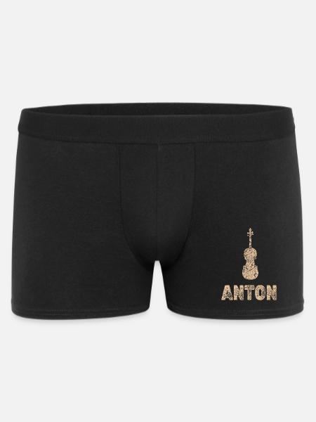Anton - Men's Boxer Shorts - black