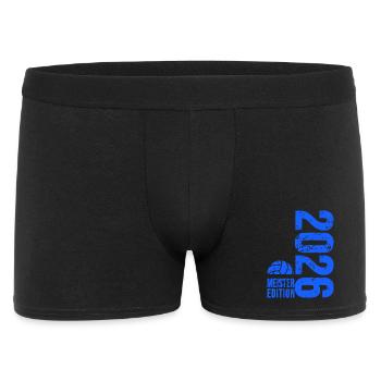 Maillot Volleyball Master 2026, bleu, sweat à capuche, tasse - Boxer Homme - noir - Devant