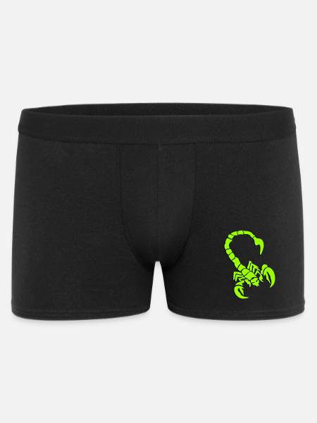 skorpion_01_3d - Boxer Homme - noir