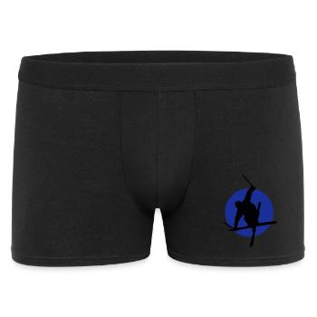 Icône de freestyle ski - Boxer Homme - noir - Devant