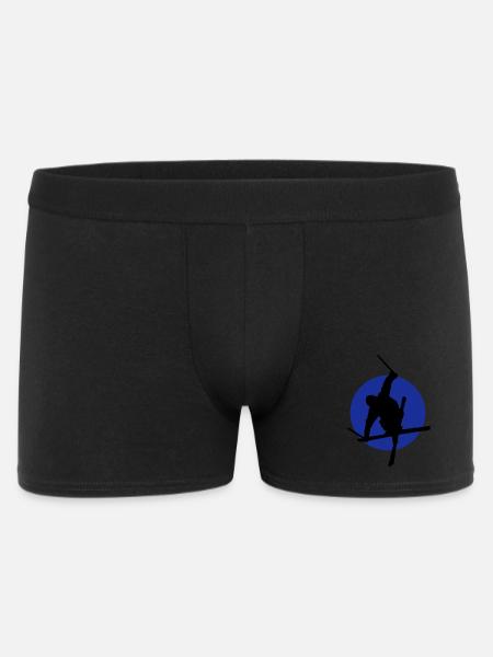 Icône de freestyle ski - Boxer Homme - noir