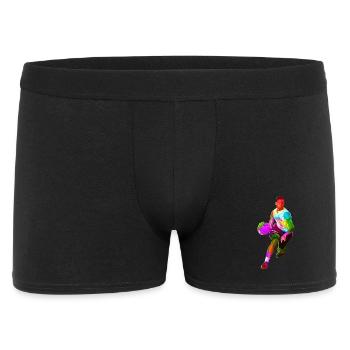 Basketteurs colorés - Boxer Homme - noir - Devant