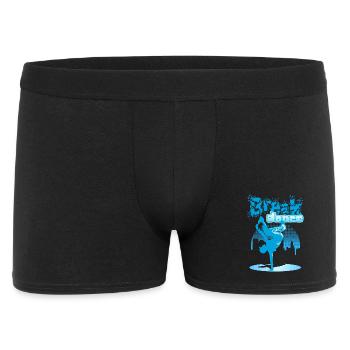 City breakdance - Men's Boxer Shorts - black - Front