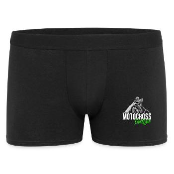 Motocross Lifestyle - Männer Boxer Shorts - Schwarz - Vorne