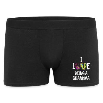 Statement Retirement Old Woman Grandmother Grandma - Men's Boxer Shorts - black - Front