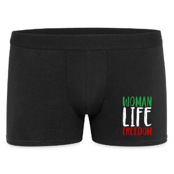 Woman Life Freedom Woman Women Women's Rights Iran - Men's Boxer Shorts - black - Front