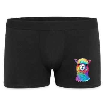 Alpaca - Men's Boxer Shorts - black - Front
