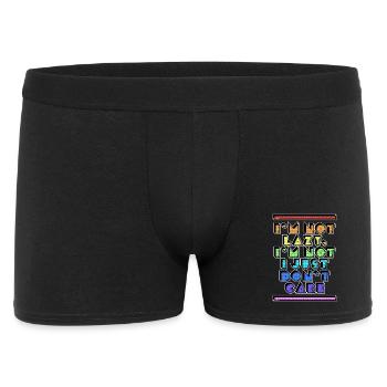 Quoi qu’il en soit, je dis que l’attitude n’a pas d’importance pour moi - Boxer Homme - noir - Devant