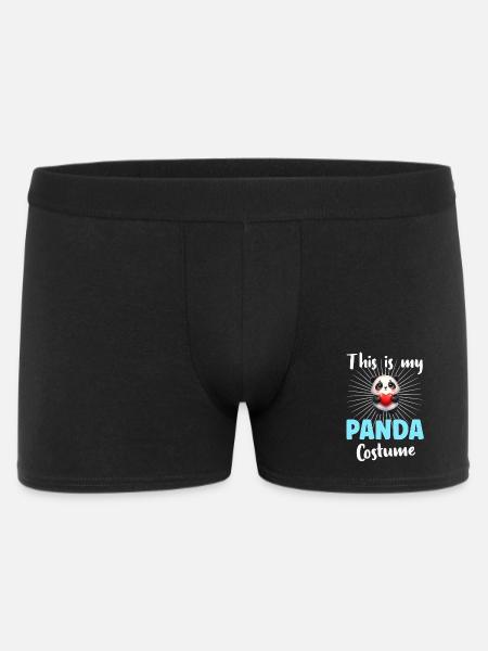 Panda Panda Bear - Men's Boxer Shorts - black