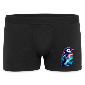 Manchot aurore boréale - Boxer Homme - noir - Devant
