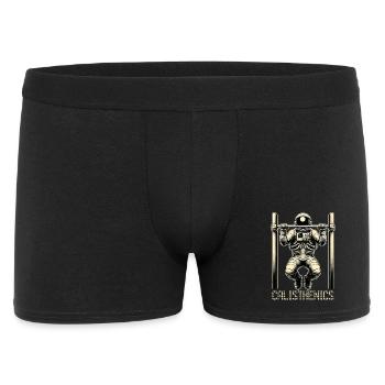 Gymnastique suédoise Astronaute Pull-ups Cadeau - Boxer Homme - noir - Devant