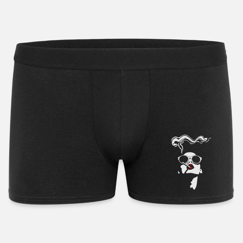 Glamour-Rebel Vol.4 - Männer Boxer Shorts - Schwarz