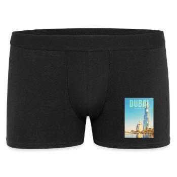 Dubai Skyline – Desert Metropolis - Men's Boxer Shorts - black - Front