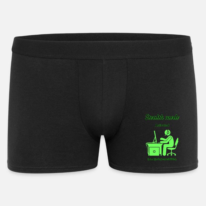 Stealth Mode Active - Men's Boxer Shorts - black