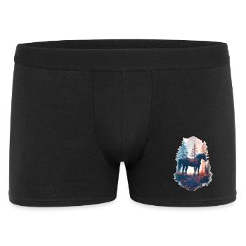 Cheval - Boxer Homme - noir - Devant
