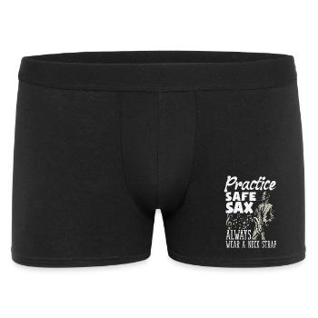 Saxophone - Men's Boxer Shorts - black - Front