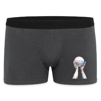 Art sportif de basket-ball #basketball - Boxer Homme - charbon - Devant