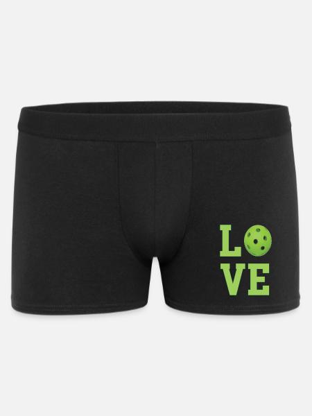 Pickleball-Liebe - Männer Boxer Shorts - Schwarz