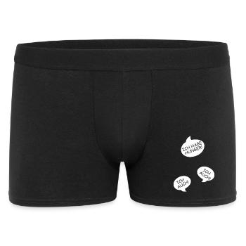 Annonce de la grossesse Maman des triplés Maman - Boxer Homme - noir - Devant