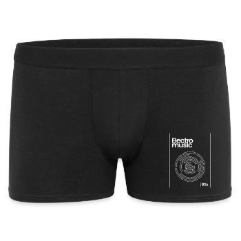 Electro Maze Techno Tee des années 90 - Boxer Homme - noir - Devant