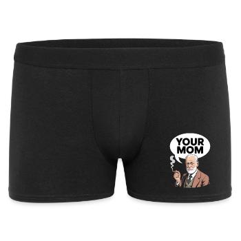 Ta mère - T-shirt drôle de Sigmund Freud - Boxer Homme - noir - Devant