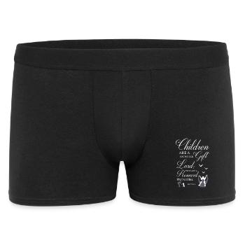 Children Are A Gift Bible Verse - Men's Boxer Shorts - black - Front
