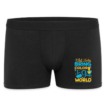 Designer de manucures Salon de manucure cosmétiques - Boxer Homme - noir - Devant