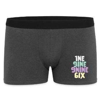 Vintage 1996 - Männer Boxer Shorts - Anthrazit - Vorne