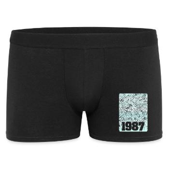 Figure 1987 - Boxer Homme - noir - Devant