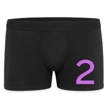 2 - Men's Boxer Shorts - black - Front