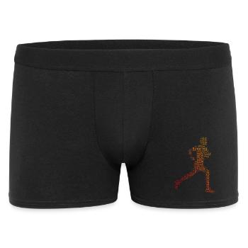 Idée cadeau pour une course à pied - Boxer Homme - noir - Devant