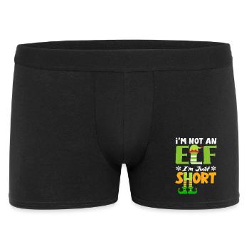 Drôle de t-shirt de Noël cadeau de Noël - Boxer Homme - noir - Devant